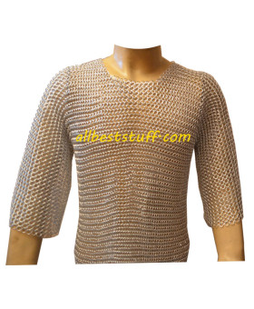 Light Weight LARP Chain Maille Aluminum Butted Chest 42