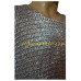 Aluminum Chain Mail Hauberk Full Flat Pin Riveted Chest 45