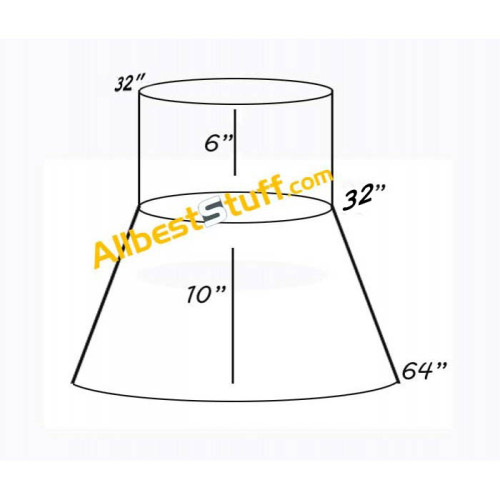 Flat Riveted Solid Ring Camail Steel 9 mm Medium Tube Style