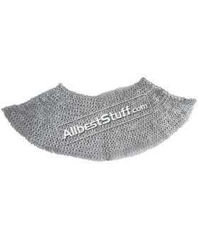 Aluminium Flat Riveted with Solid Chain Mail Aventail
