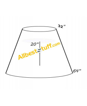 9 MM Full Flat Large Pin Riveted Chain Mail Camail