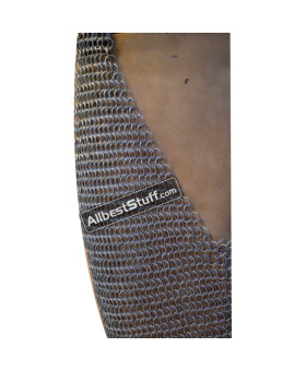 Aluminum Butted Chain Mail Chausses Medium