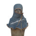 Round Riveted Aluminum Chain Mail Hood 10 mm