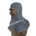 Round Riveted Aluminum Chain Mail Hood 10 mm