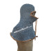 Round Riveted Aluminum Chain Mail Hood 10 mm