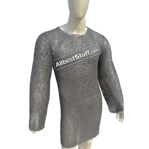 Knight Armour Chainmail Stainless Steel 6 MM Chest 54