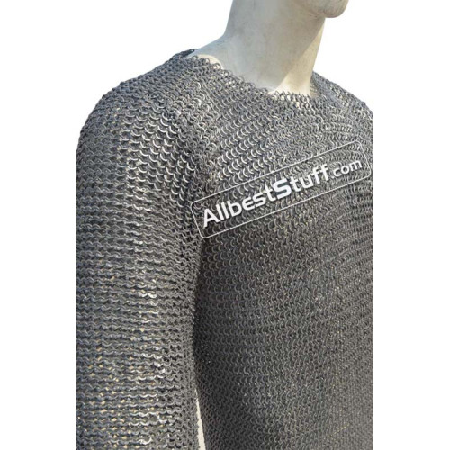Rust Proof mail Armour 6 MM Flat Riveted XXL Chest 56