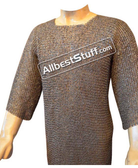 6 MM SS Chainmail Rust Proof Large Chest 55 Long Length