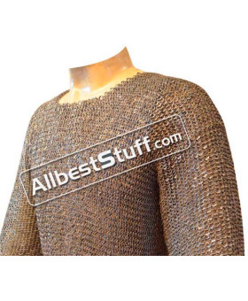 6 MM Stainless Steel Ring Chainmail Short Length Chest 36
