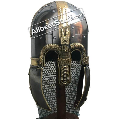 Set of 5 Medieval Anglo-Saxon Coppergate Helmet 8th Century