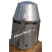 Medieval Great Helmet Pembridge Style 14 Gauge Steel