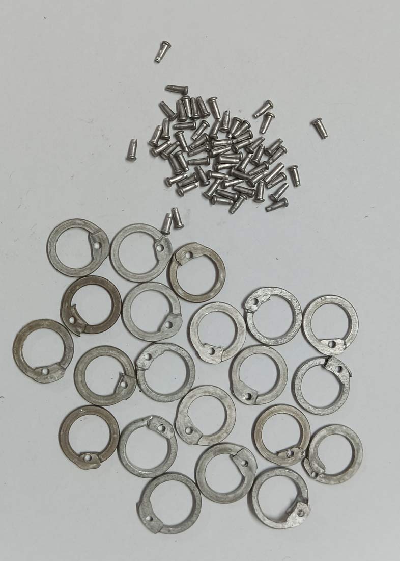 8 MM Flat Ring Loose Ring and Rivet Chainmail Repair Kit